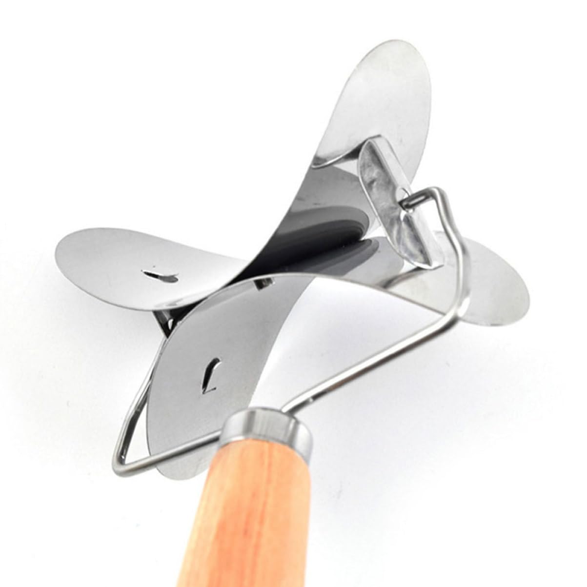 MAGICLULU 10pièces Outils De Découpe Acier Pour Peaux De Raviolis Avec Poignée Accessoire Pratique Pour Cuisine Et Restaurants