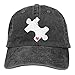 Visière Cap Conception De l'Autisme pour Les Amateurs De Pièces De Puzzle Sport Casquette Unique Golf Hat Mode Casquette Trucker pour Adolescent, Running, Voyages