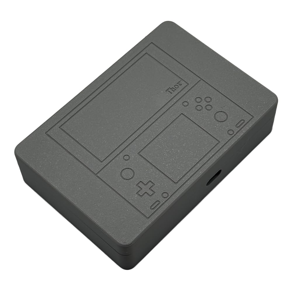 – Protective Case Shockproof Protective Cover Handheld Game Console Case for Ayn Thor Storage Box Organize Cover ,Game Console Accessories (Gray)