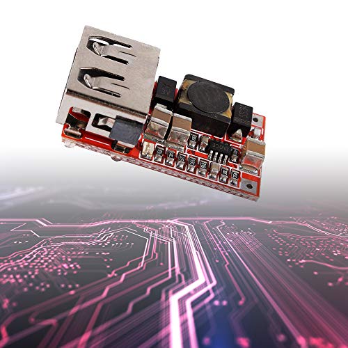 KOOBOOK 5Pcs DC 6-24V 12V/24V to 5V 3A CAR USB Charger Module DC Buck Step Down Converter - Thumbnail 5