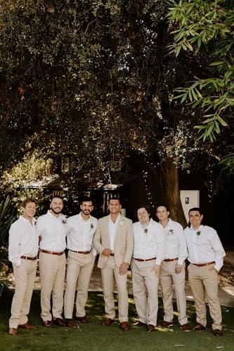 Wangyue Mens Linen Pants Slim Fit Casual Linen Beach Summer Pants for Wedding Casual Lightweight Linen Trousers3