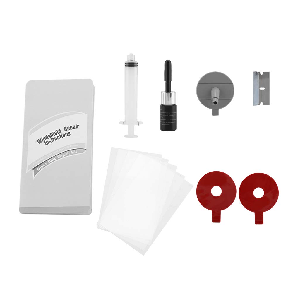 KIT DE RÉPARATION DE FISSURE DE PARE-BRISE 2 PIÈCES LIQUIDE VOITURE OUTILS FENÊTRE – SÉNÉGAL