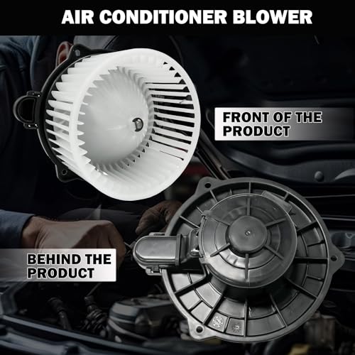 Image of Front 700133 AC Heater Blower Motor Fit for Hyundai Accent 2003-2011, Azera 2006-2011, Entourage 2009-2010, Sonata 2006-2010, Tucson 2006-2009, for Kia Optima 2008-2010, Magentis 2007-2010