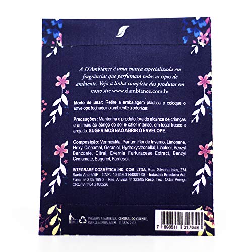 Sachê Perfumado D´Ambiance Azul 10g