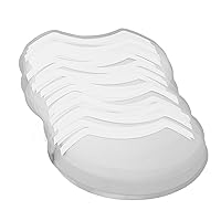 Vista 5 de Cara de ducha de maquillaje de plástico transparente para peluquería
