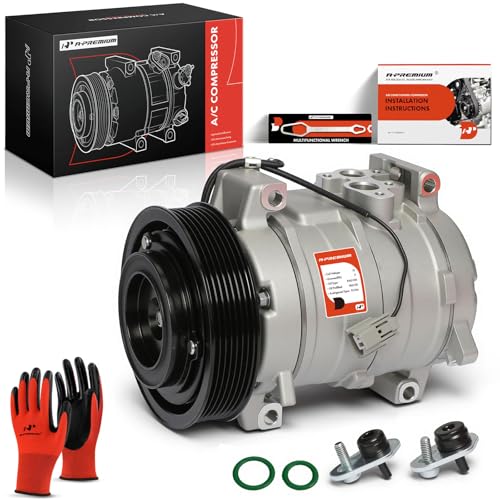 A-Premium A/C Compressor with Clutch Compatible with Honda Accord 2.4L 2003-2007
