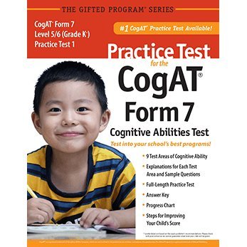 Practice Test for the CogAT?Form 7 Level 5/6 (Grade K*) Practice Test 1 by Mercer Publishing (2011) Paperback