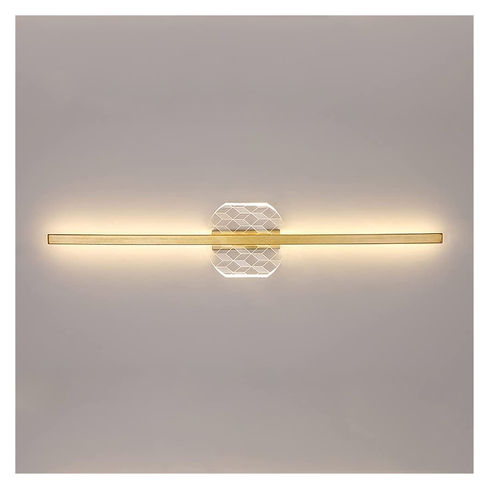 Lampa ścienna z lustrem łazienkowym Nowoczesne światło przednie z lustrem LED, lampy lustrzane z trybami 3 kolorów IP44 Wodoodporne i przeciwmgielne Kinkiety łazienkowe