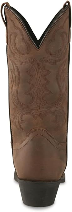 Guide Gear Men's 12 Western 2.0 Waterproof Boots; Cowboy Rodeo Work Boots Leather Waterproof Footwear