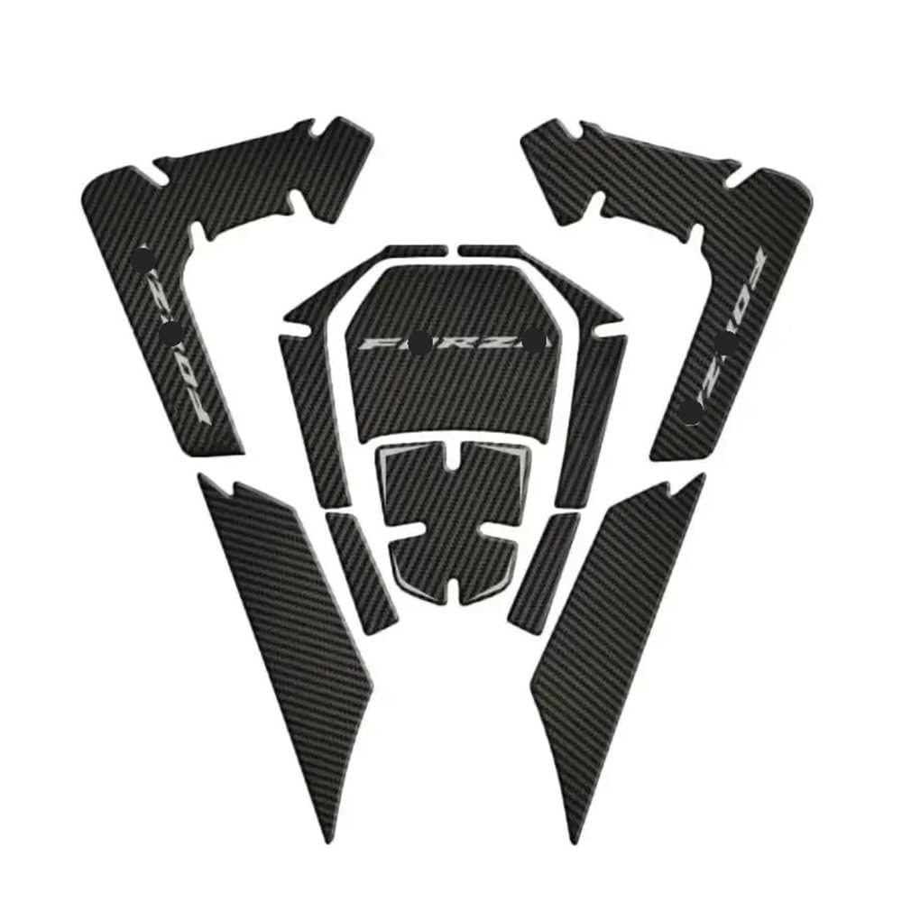 Forza 350 Tank Pad Protector Motorcycle Sticker Decal Gas Fuel Knee Grip Traction Side for Ho&nda NSS350 Forza350 2020-2023 2021 Pads Side Tanks