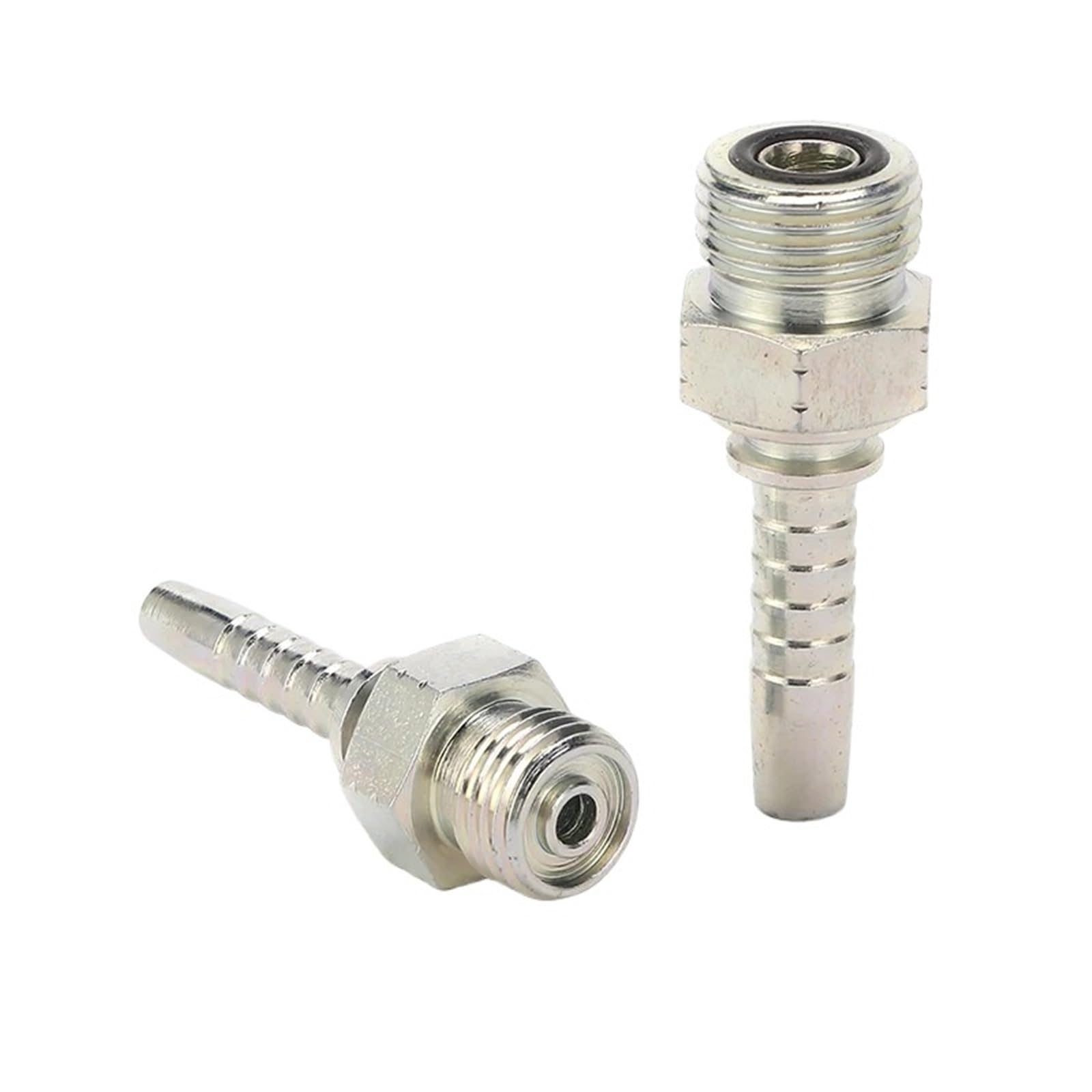 Acoplamientos hidráulicos ORFS macho 14211-16-106 rectos para conexión de manguera DN25 industrial