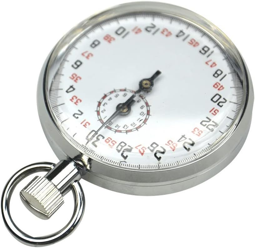 HBJWOV Mechanical Stop Watch Digital Sports Chronograph Running Timer Handheld Stopwatch with Case