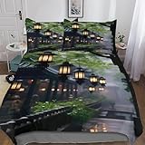 [3D-gedrucktes Bettwäsche-Set]: versteckter Reißverschluss, gute Nähte, umweltfreundlicher 3D-Druck, gute Haptik. Luxuriöses Aussehen, leicht zu reinigen