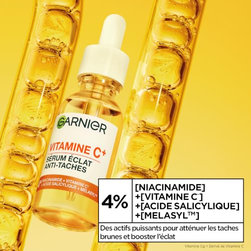 Garnier Sérum Éclat Anti-Taches Vitamine C+ Niacinamide Visage 30ml