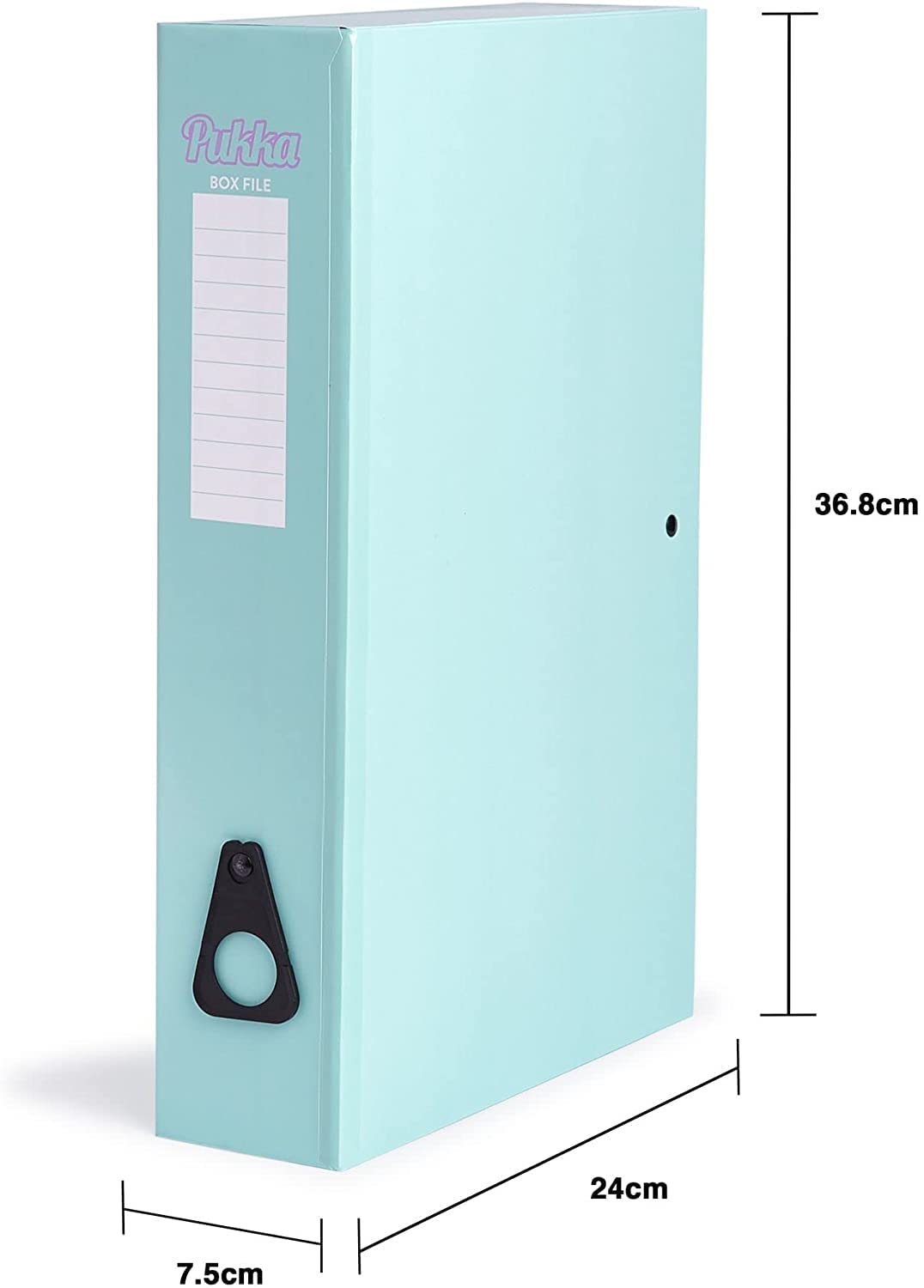 Pukka Pads Foolscap Pastel Box Files In Blue And Pink- Assorted Pack Of 10