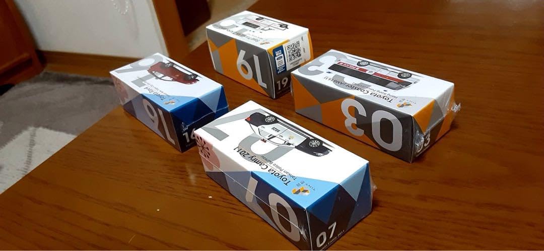 TINY タイニー パトロールカー 消防車 救急車 164 4点セット TINY