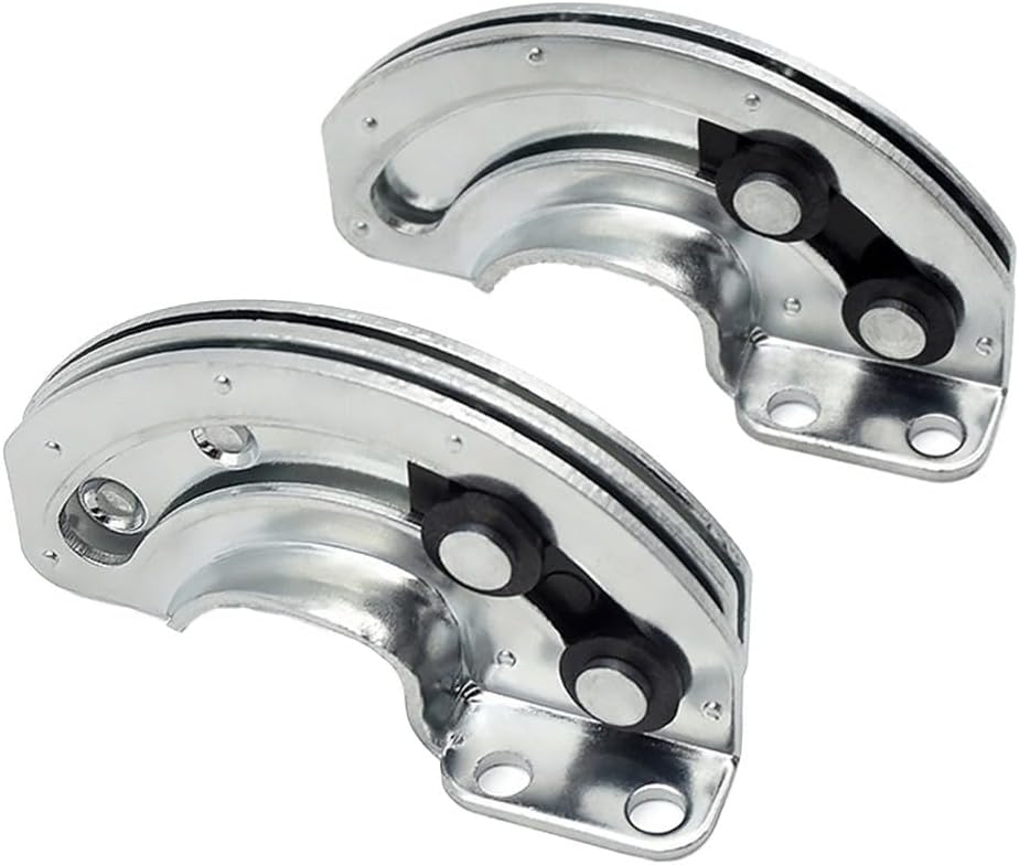 Pack of 2 Concealed Sliding Hinges 90 Degree Limited Opening Carbon Steel Cabinet Door Hardware for Heavy Load Bearing (Right)