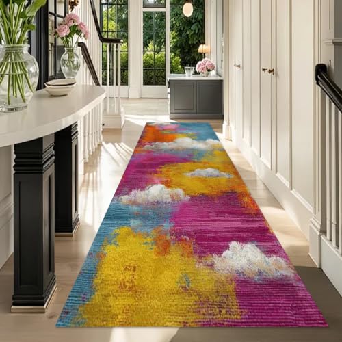 Alfombra corredor para pasillo y terraza lavable ideal para hogares con mascotas 2