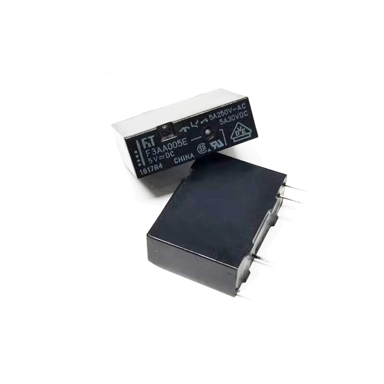 WEUSANXPL F3AA005E F3AA005E 5VDC DC5V 5V 5A Relay 4PIN