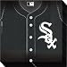 Amscan MLB Chicago White Sox Party Luncheon Party Napkins (36 Piece), Black, 6.5 x 6.5"