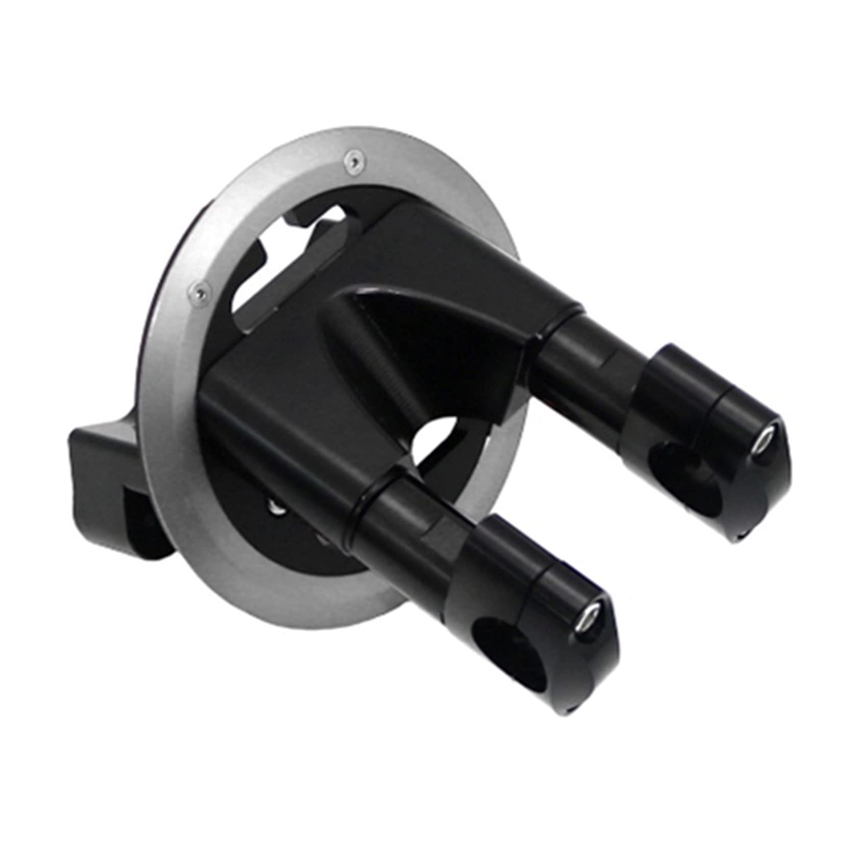 Adaptador de la Abrazadera del Manillar de la Motocicleta PSLER Accesorios para Motos para Yamaha TMAX 500 2008-2012 y TMAX 530 2012-2016 y TMAX 530 DX SX 2017-2019 y TMAX 560 2020-2021(Titanio)