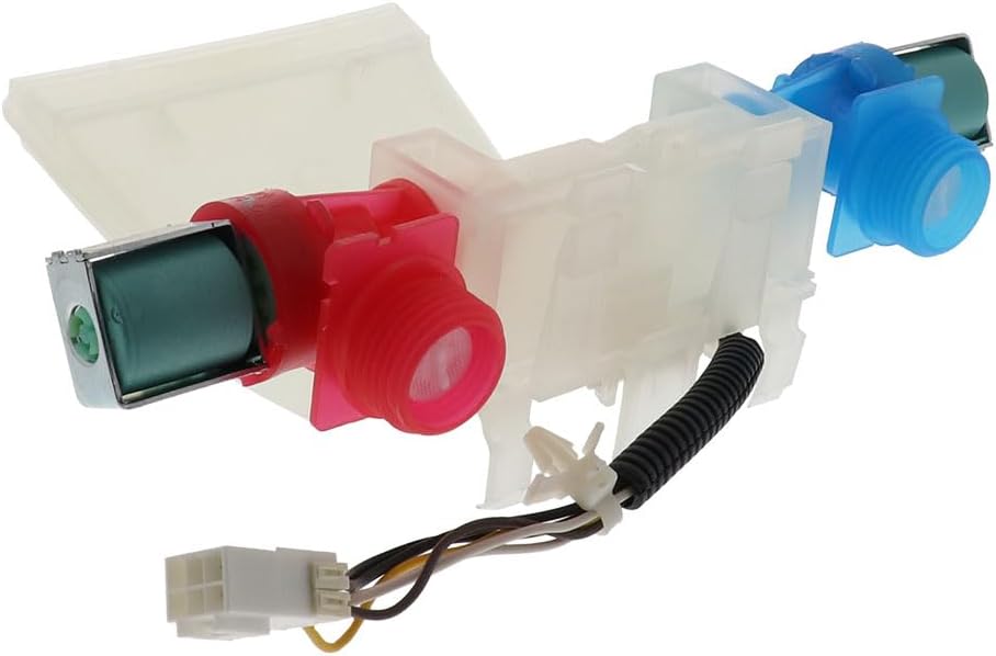 PRYSM W10144820 Washer Water Valve Compatible with Whirlpool, Maytag, KitchenAid, Jenn-Air, Amana, Magic Chef, Admiral, Norge, Roper Replacement for 1480998, W10311458, AP6015761