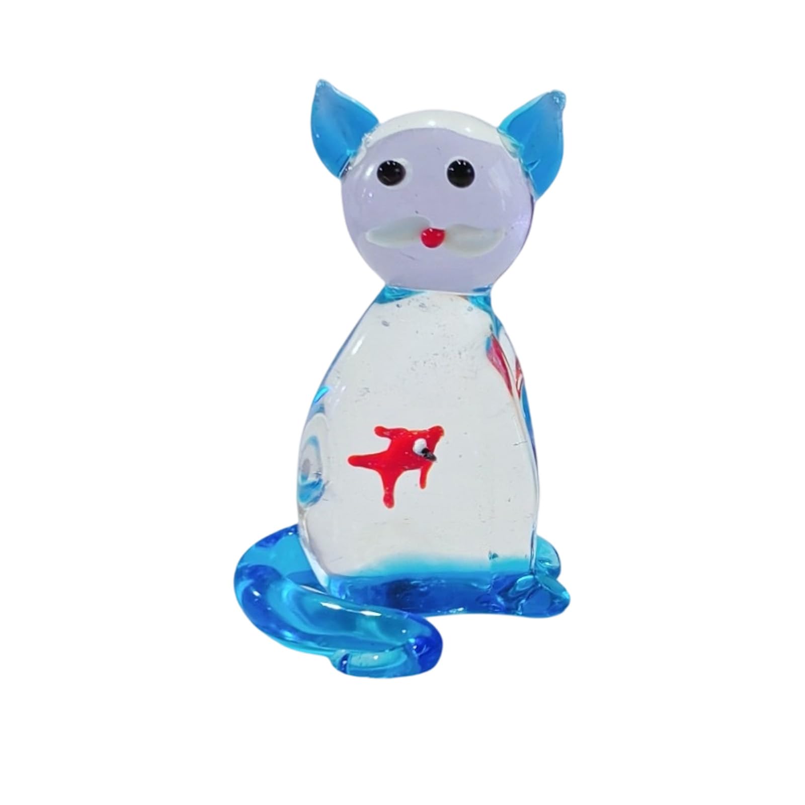 Osniyaw E Glass Aquarium Figures, Collectibl Figur For Aquariums, Tabl Offic Decorations, Fish Aquarium Sculptur Statues, Glass Figures, Decorations