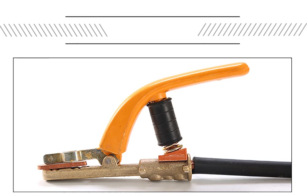 16mm2 300a de Soldadura a Tierra Pinza de Tierra Clip Set Para Mig Tig Arc Máquina de Soldadura, Portaelectrodos 5m de Cable + Pinza de Tierra 3m de Cable