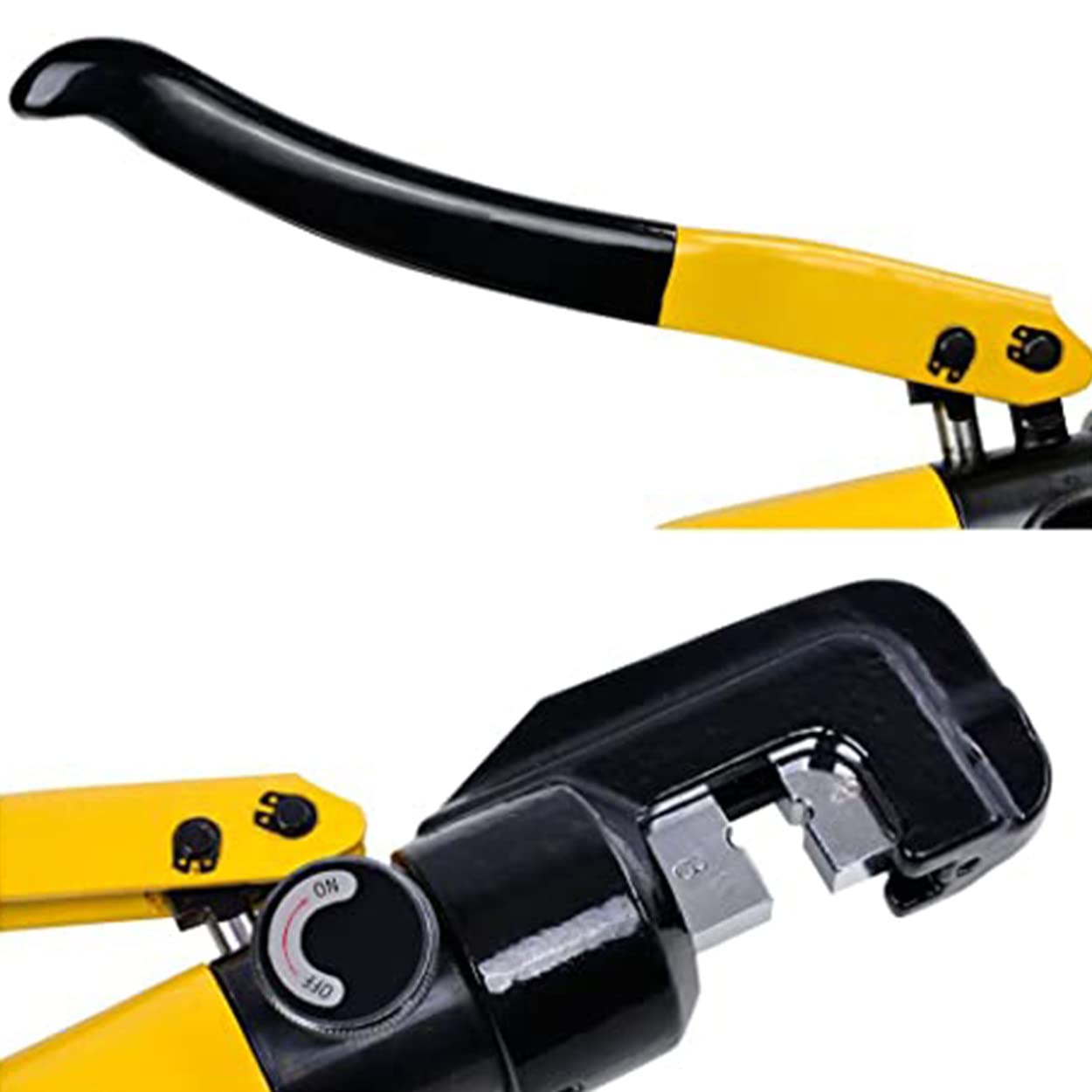 Amazon.co.jp: 油圧圧着工具油圧圧着工具6トン8ダイ4-70mm²ワイヤー