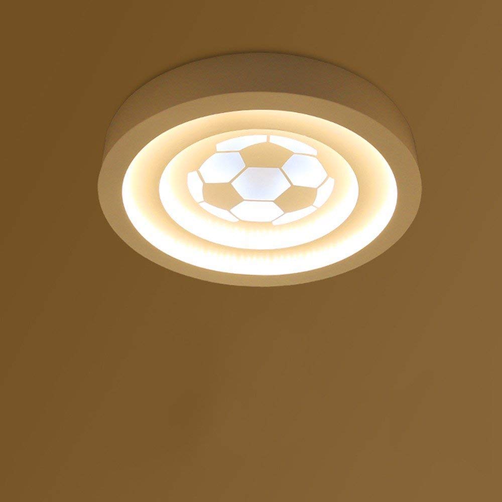 Plafonnier moderne minimaliste LED 48W à télécommande éclairage salon 52cm