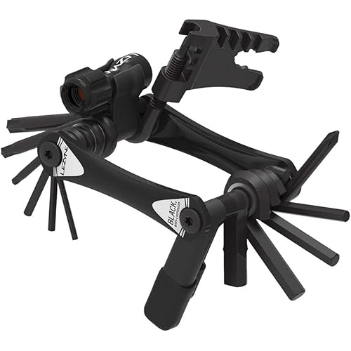 LEZYNE RAP II Bicycle Multi-Tool, Anti-Corrosion CRV Bits, Hex, Torx, Ergonomic Side Plates, High Performance Compact Bike Tool (20 Tubeless)