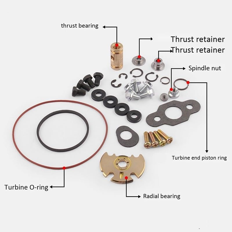 Trasduttore Pressione 3x Kit Di Riparazione Turbocompressore Turbo Per Gt1549 Gt1749 Gt1752 Gt1849 Gt1852 Gt2052 Gt2056 Gt2256
