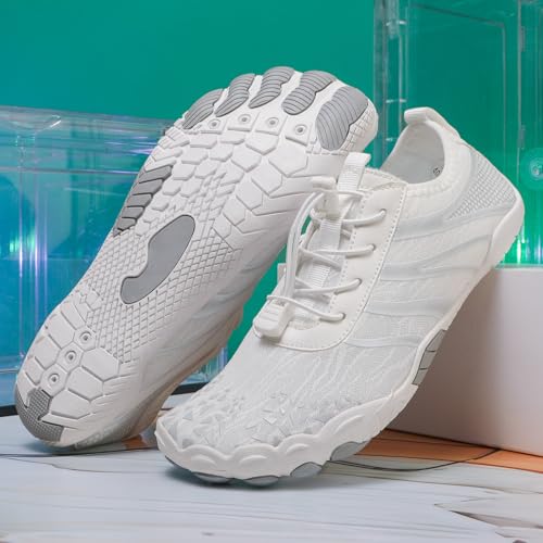 Image of Hike Barefoot Shoes Womens Men,Unisex Barefoot Water Shoes Breathable, Anti-Slip Hiking Footwear for Athletic Wide Toe Shoe Footwear for Hiking, Walking, Running, Yoga, and Water Sports