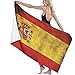 Produktbild Tedtte Vintage Spanien Flagge Badetücher für Badezimmer Dusche Sport Gym Camping Surfen Schwimmen