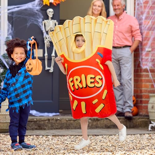 Disfraz hinchable de papas para niños miniatura 2