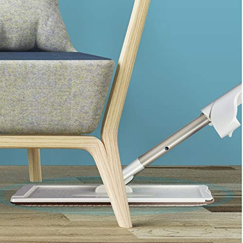 Flat Floor mop with 3pcs Gray Microfibre Cloth Replace Squeeze Spray mops for House Cleaning Home Clean Tools