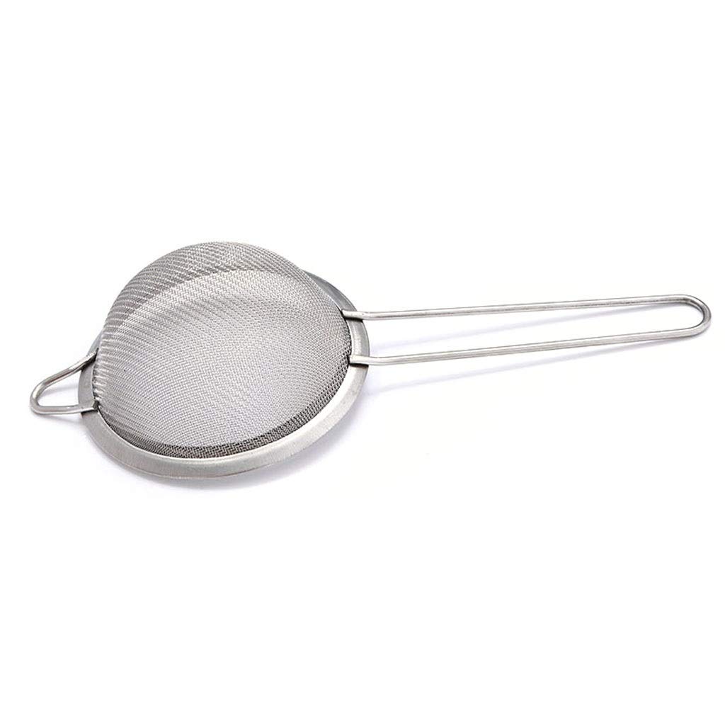 Colador, colador, colador Colador de Acero Inoxidable de Malla Fina de Primera Calidad Colador Colador Herramientas de Cocina Colador de Cocina (Color: 8 cm) (Color: 8 cm) (12 cm)