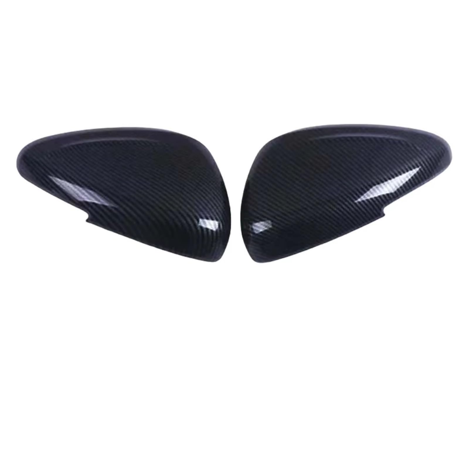Calotta specchietto auto Compatibile Con Citroen Per C4L C4 2013 2014 2015 2016 Copertura Protettiva Dello Specchio Della Porta In Fibra Carbonio Lucido Stili Bastone Retrovisore Per Auto