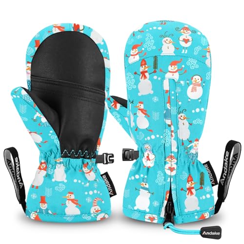 Andake Kids Ski Mittens