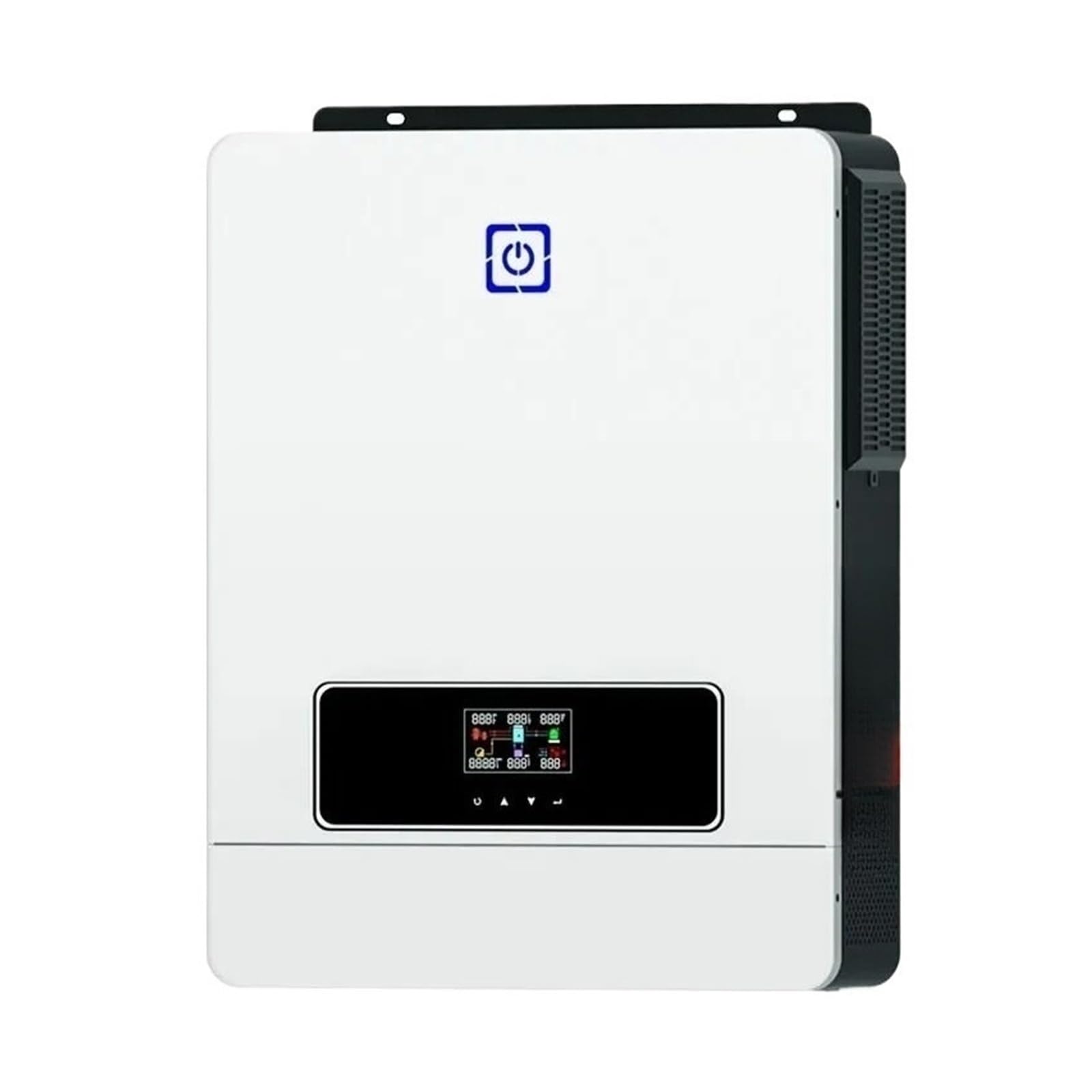 Inverter Ibrido Solare On/off Grid da 10,2 kW 2 MPPT Inverter a Onda sinusoidale Pura da 10 kW Uscita da DC48 V a AC 230 V
