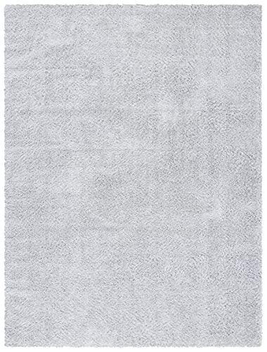 Tapete SAFAVIEH August Shag 9'x12' Gris Claro miniatura 3