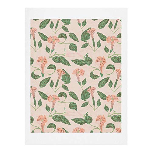 Deny Designs Holli Zollinger - Impresión artística, 11 x 14 pulgadas, flor de luna del desierto