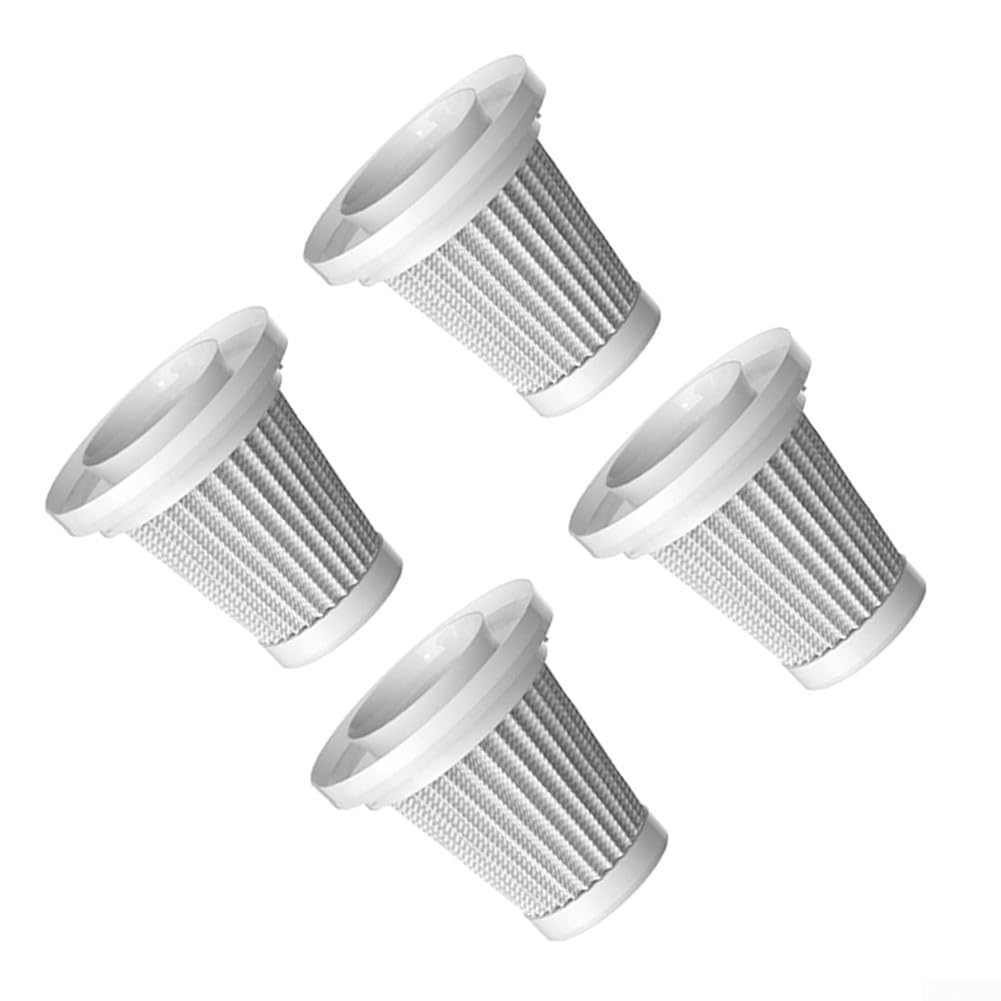 Lot de 4 filtres lavables pour aspirateur à main, réutilisables, compatibles avec VAC01, VAC02, HL107, HL132, HL127Pro, ST6653, entretien facile, utilisation à domicile