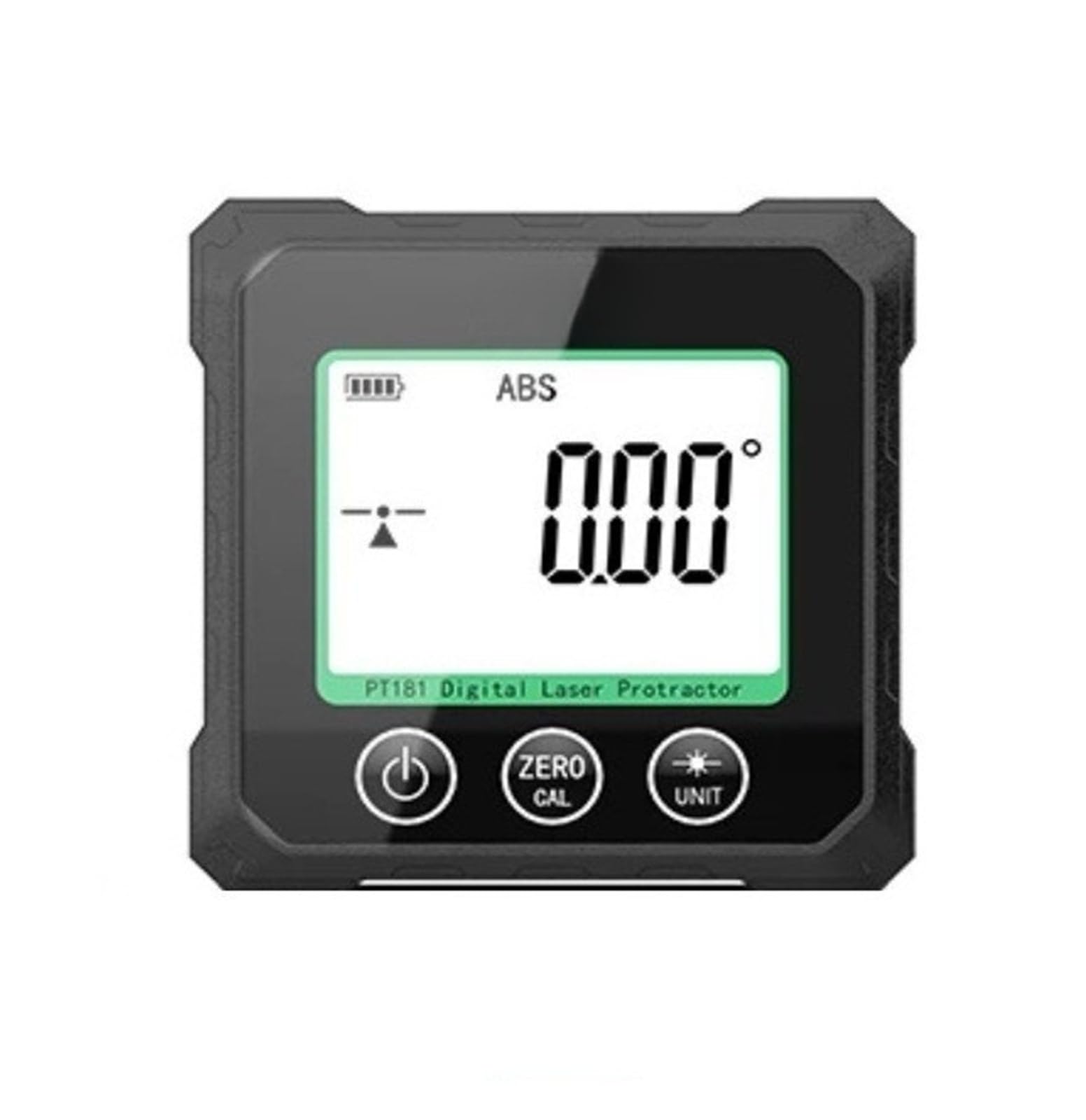 TBZOQAID PT181 Digital Protractor Angle Measure Inclinometer 5 Side Magnetic Level Box Meter
