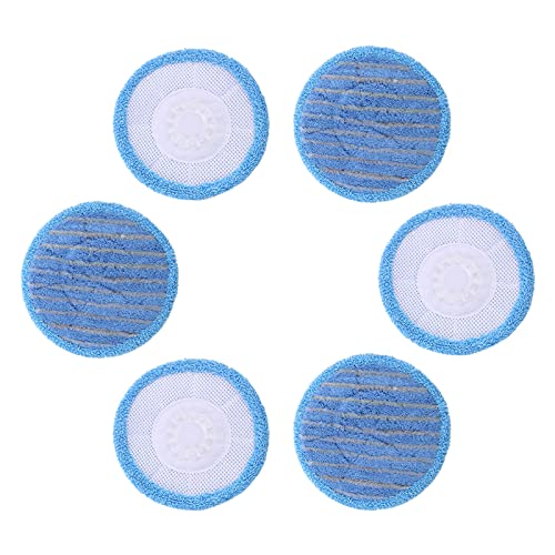 Image of AIR U+ 6 Pack Steam Mop Replacement Pads for Shark Steam & Scrub Mop