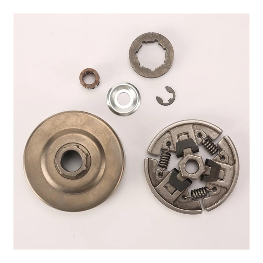 Conjunto de Tambor de Embrague de 7 Dientes y 3/8" con piñón de llanta, Compatible con motosierras de Gasolina MS311, MS391, MS290, MS340, MS360, MS310 y MS390.