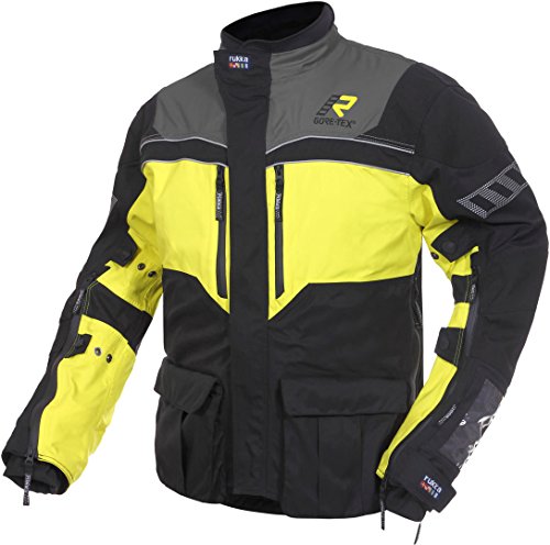 Preisvergleich Produktbild Rukka R.O.R. Jacke Schwarz / Gelb 54