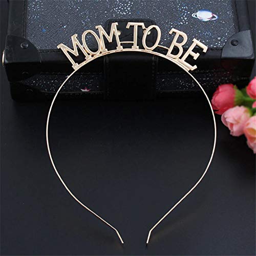 Image of FancyDressWale Baby Shower Mother to Be Crown Tiara- Gold