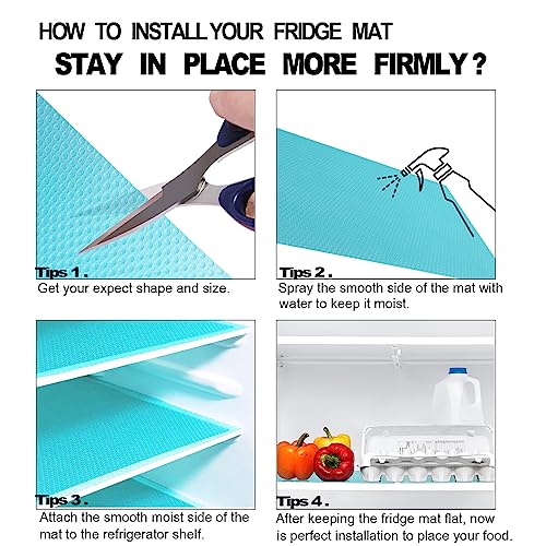 Shinywear 16 Pcs Fridge Liners