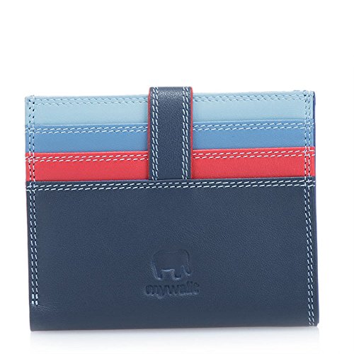 Mywalit 1222 - Portafogli in pelle, Blu